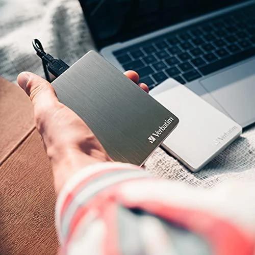 Kietasis diskas VERBATIM STORE´N´GO ALU SLIM 2.5" (6,35CM) 1TB USB 3.2 GEN1 S V53662