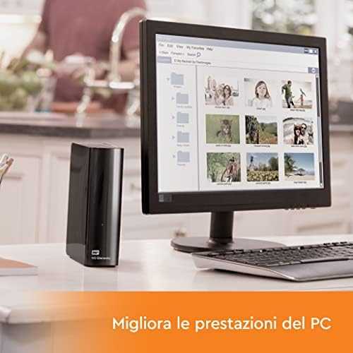 Kietasis diskas 22TB Western Digital Elements Desktop Stationr, juodas