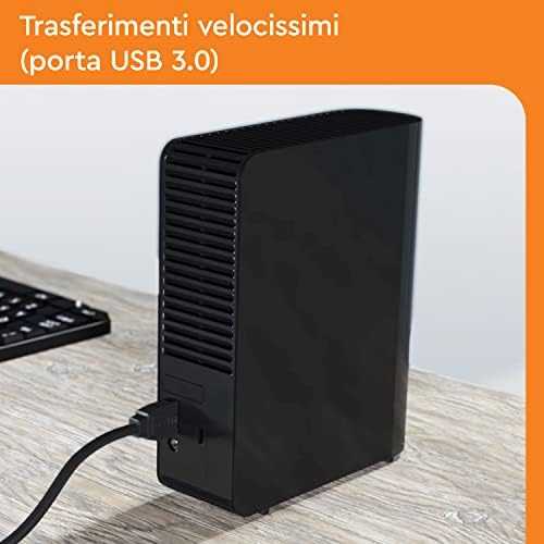 Kietasis diskas 22TB Western Digital Elements Desktop Stationr, juodas