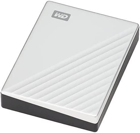 Kietasis diskas 2,5 Western Digital „My Passport Ultra Mac“ 4 TB su integruotu USB-C/USB3.0 HDD 6,4 cm 2,5 colio metalinės apdailos RTL nešiojamas išorinis diskas