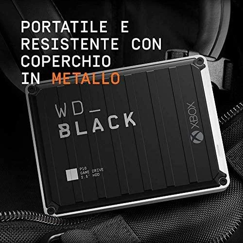 Kietasis diskas Sandisk WD Juodas P10 Game Drive for XBOX One 5TB