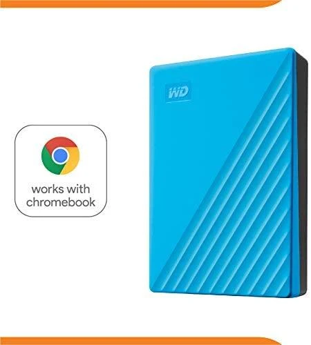 Išorinis kietasis diskas HDD Western Digital My Passport (4TB, USB 3.2) Mėlyna