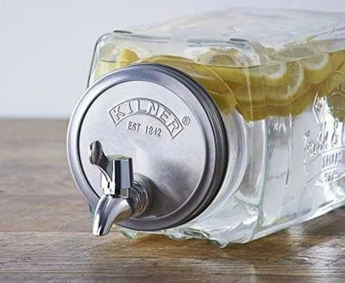 Kilner metalinis dozatorių čiaupas