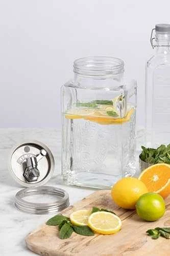 Kilner metalinis dozatorių čiaupas