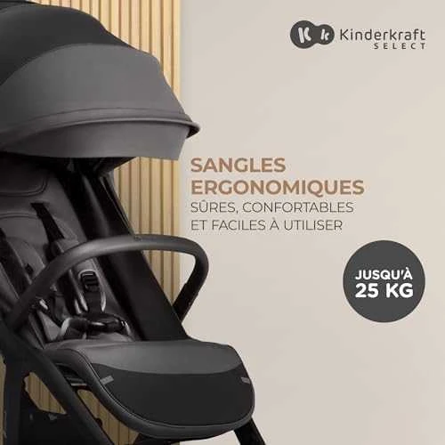 KINDERKRAFT sportinis vežimėlis NUBI 2, mystic žalias