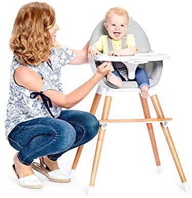 KINDERKRAFT maitinimo kėdutė FINI juoda