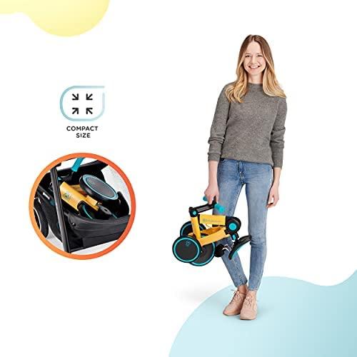 Kinderkraft sulankstomas vaikiškas triratukas 3 viename 4TRIKE KR4TRI00PNK0000, rožinis