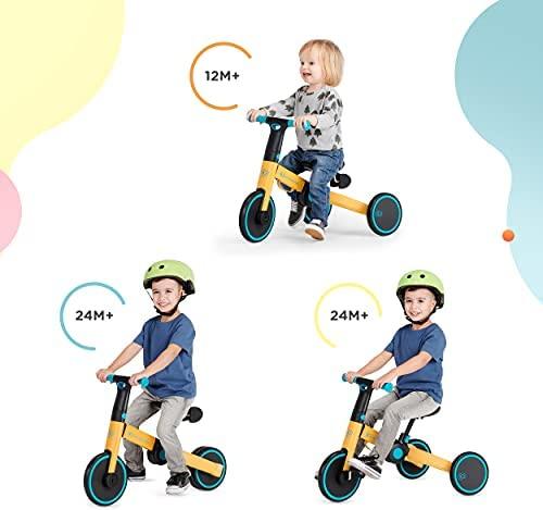 Kinderkraft sulankstomas vaikiškas triratukas 3 viename 4TRIKE KR4TRI00PNK0000, rožinis