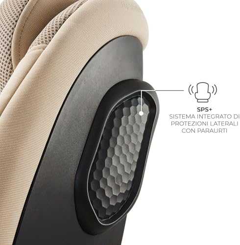 Kinderkraft KINDENKRAFT automobilinė kėdutė 40-150 cm, XPEDITION 3 i-size, beige, KCXPED03BEG0000