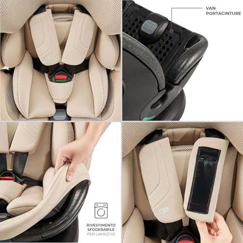 Kinderkraft KINDENKRAFT automobilinė kėdutė 40-150 cm, XPEDITION 3 i-size, beige, KCXPED03BEG0000