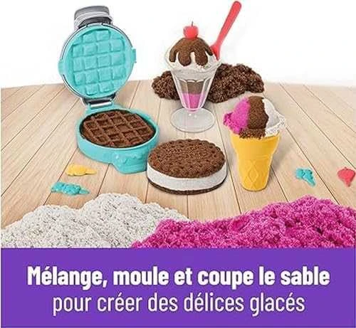 KINETIC SAND Rinkinys „Ledų desertai“