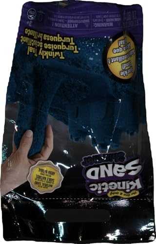 Twinkly Spin Master Kinetic Sand turkis su blizgučiais