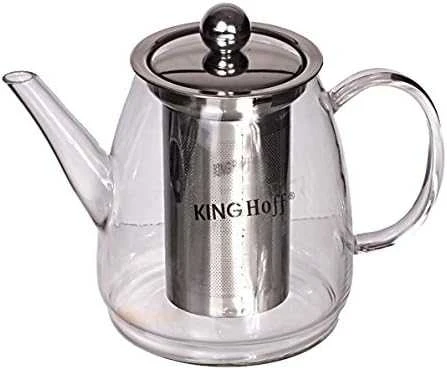 King Hoff Zaparzacz Stiklinis infuzeris su sieteliu, 0,60 l Kinghoff