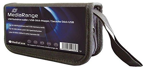 Dėklas MediaRange Portfel na 5 kart SD i 10 pendrive'ów (BOX99)