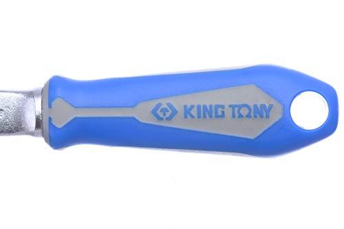 KING TONY RETCHET 1/4 "24 DANTYS 130mm CROMAS, GUMINE RANKENA, UŽRAKTA