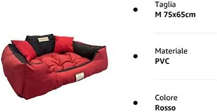 Aio Factory AIO Lova 60 x 50 // 75 x 65 Raudona