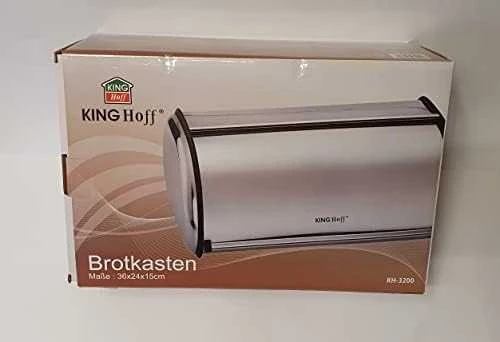 King Hoff Chlebak Plieninė duoninė, sidabrinė „Kinghoff“