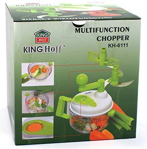 King Hoff smulkintuvas - pakuotė su naudojimo instrukcija