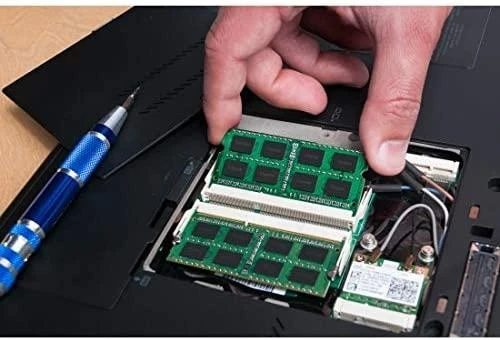 Kingston 4GB RAM montavimas į nešiojamąjį kompiuterį