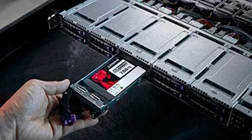KINGSTON 960 GB DC600M 2,5 colio SATA3 mišraus naudojimo duomenų centro SSD, skirtas įmonės serveriams ir NAS (paruošta VMWare)