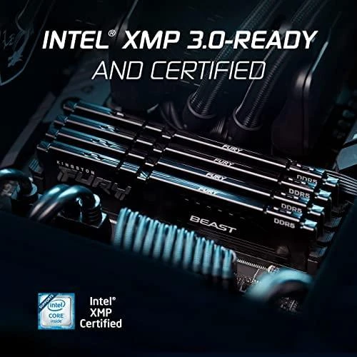 RAM Kingston | Fury Beast | 32 GB | DDR5 | 5200 MHz | Kompiuteris/serveris | Registracijos Nr. | ECC Nr.