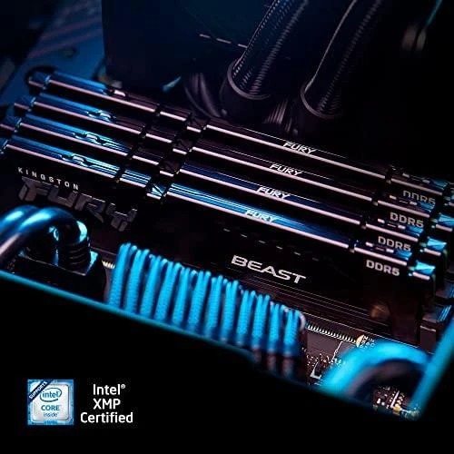 RAM „Kingston“ | „Fury Beast“ | 64 GB | DDR5 | 5600 MHz | Kompiuteriai / serveriai | Registracijos Nr. | ECC Nr.