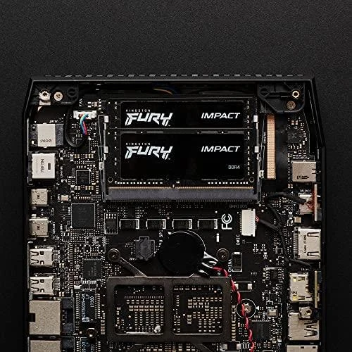 Operatyvioji atmintis (RAM) Kingston Fury Impact, 32GB (16GB 2G x 64-Bit x 2 vnt.) | KF432S20IBK2/32