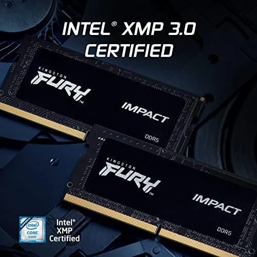 RAM KINGSTON 32GB 4800MT/s DDR5 CL38 SODIMM FURY Impact atmintis