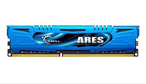 G.SKILL Ares DDR3 atminties modulis - mėlynas radiatorius