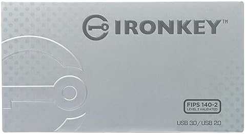 USB 3.0 atmintis Kingston IronKey Basic S1000 16GB, sidabro sp. / KING-2314