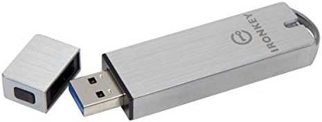 USB 3.0 atmintis Kingston IronKey Basic S1000 16GB, sidabro sp. / KING-2314