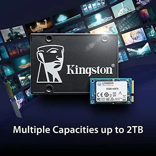 KINGSTON KC600 1024GB SATA3 mSATA SSD