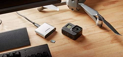 KINGSTON USB3.2 GEN1 WORKFLOW DVIEJŲ LANGŲ MICROSDHC/SDXC UHS-II KORTELĖS SKAITYtuvas