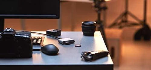 KINGSTON USB3.2 GEN1 WORKFLOW DVIEJŲ DARBŲ SDHC/SDXC UHS-II KORTELĖS SKAITYTUVAS