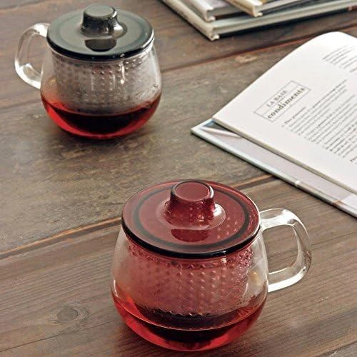 KINTO - UNITEA Unimug - Puodelis su arbatos sieteliu 350ml Navy