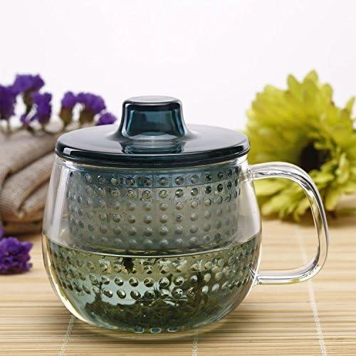 KINTO - UNITEA Unimug - Puodelis su arbatos sieteliu 350ml Navy