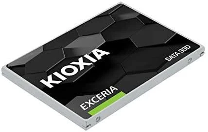 KIOXIA EXCERIA 480 GB SSD, 2,5 colio 7 mm, SATA 6 Gb/s, skaitymo / rašymo: 555 / 540 MB/s, atsitiktinis skaitymas / rašymas IOPS 82K/88K