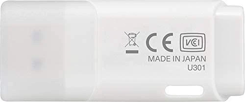 USB Atmintukas - Kioxia TransMemory U301, 64 GB, Balta