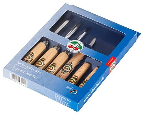 Kaltų medžiui rinkinys 6 dalių KIRSCHEN 3406 SB