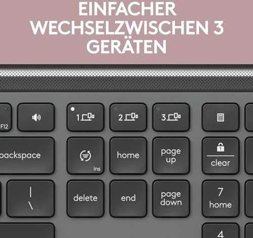 Klaviatūra ir pelė Kit Logitech Signature Slim Combo MK950 Graphite