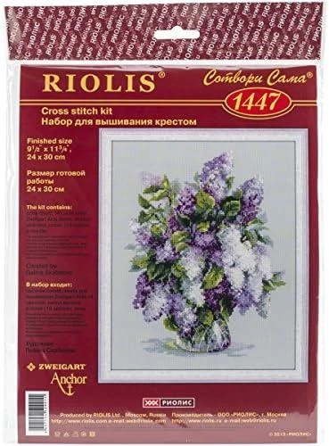RIOLIS - Create It Yourself - Siuvinėjimo rinkinys „Švelnios alyvos“ 1447 (24x30 cm)