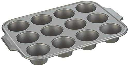 KitchenAid - Metalinė keksiukų kepimo forma - sidabrinė