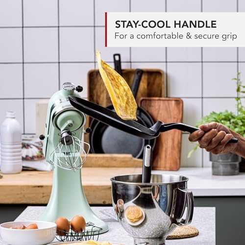 KitchenAid - Klasikinė kaltinė blyninė - juoda - 24 cm