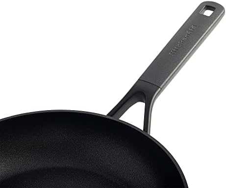 KitchenAid - Klasikinė kaltinė keptuvė - juoda - 28 cm