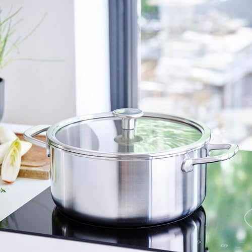 3 sluoksnių puodas su dangčiu, plieno - 1,5L - Kitchenaid