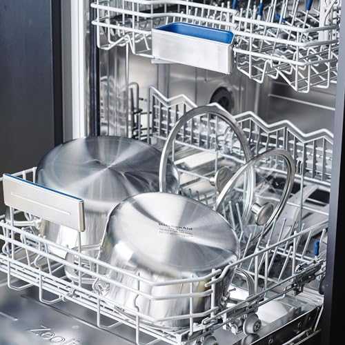 3 sluoksnių puodas su dangčiu, plieno - 1,5L - Kitchenaid