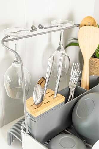 KitchenAid išplečiama indų džiovinimo lentyna