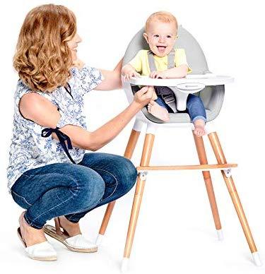 KINDERKRAFT maitinimo kėdutė FINI juoda