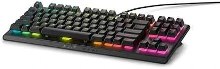 Dell Alienware Tenkeyless AW420K | Klaviatūra žaidimams | su laidu | EN | CHERRY MX Raudona | Dark Side of the Moon