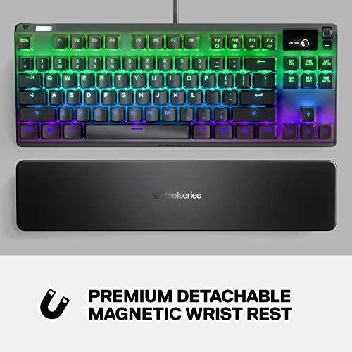 Klaviatūra SteelSeries Apex 5, US kalba, Juodos spalvos